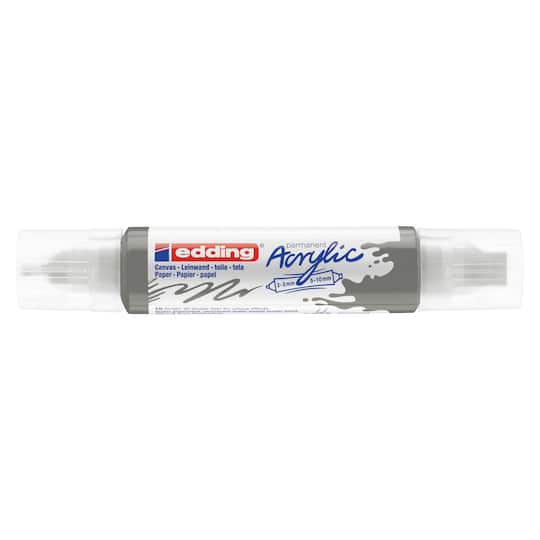 edding® 5400 Acrylic 3D Double Liner Marker in Anthracite | Michaels®